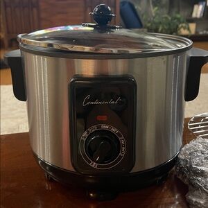 Continental Electric Silver Deep Fryer & Multi Cooker